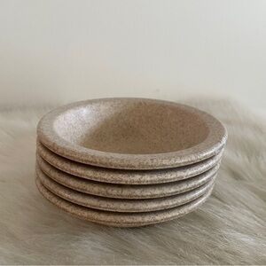 Speckled Tan Melmac Melamine Bowl Set